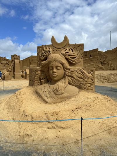 Billede af Sandskulptur Søndervig